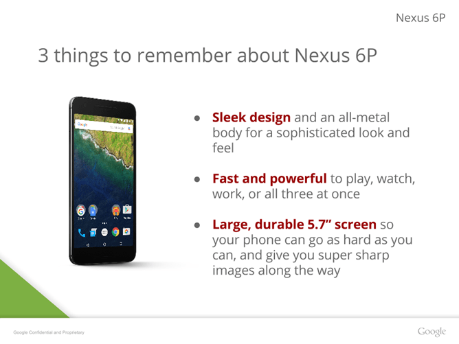 Imagen - El Nexus 6P filtrado en detalle: más fotos oficiales y especificaciones
