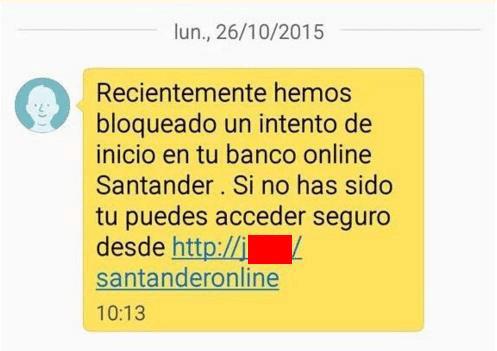 Imagen - Se extiende estafa del Banco Santander a través de SMS y redes