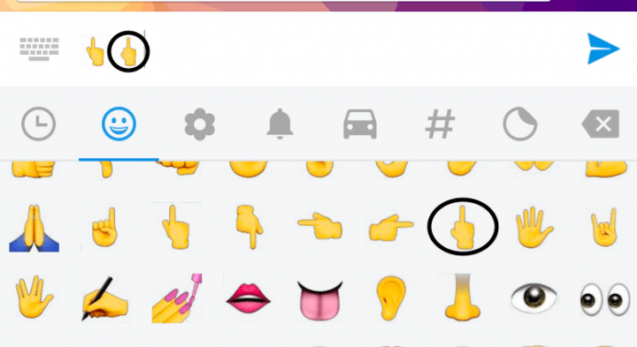 Cómo poner la peineta en Telegram