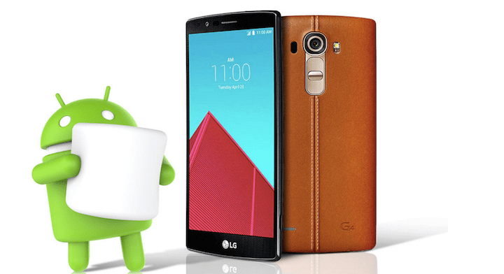 LG G4 comienza a recibir Android 6.0 Marshmallow