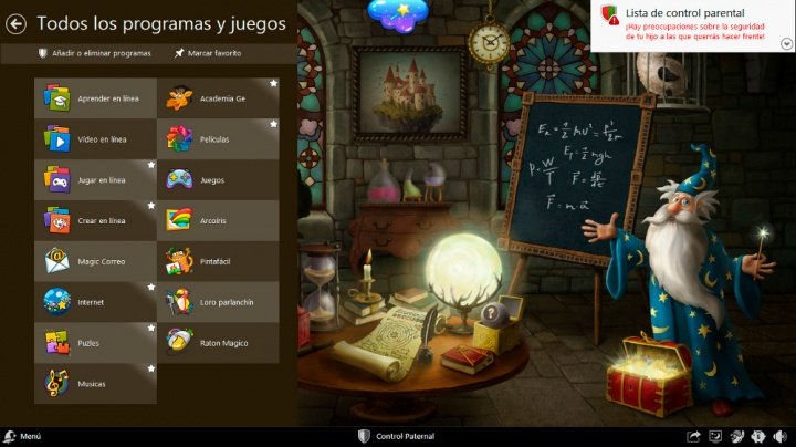 Imagen - Magic Desktop, convierte Windows en un sistema para niños