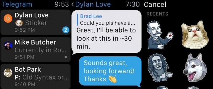 Imagen - Telegram recibe una gran actualización para iPhone 6s, iPad y Apple Watch