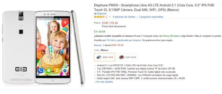 Imagen - Dónde comprar el Elephone P8000 desde España