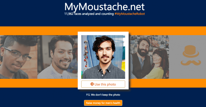 MyMoustache, la nueva herramienta de Microsoft muy al estilo Movember