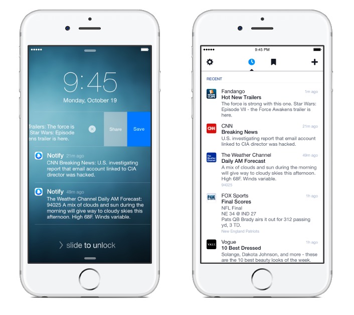 Imagen - Facebook lanza su nueva app de notificaciones Notify