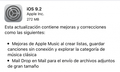 Imagen - Descarga iOS 9.2 y watchOS 2.1: mejoras en Apple Music, Safari y nuevos idiomas