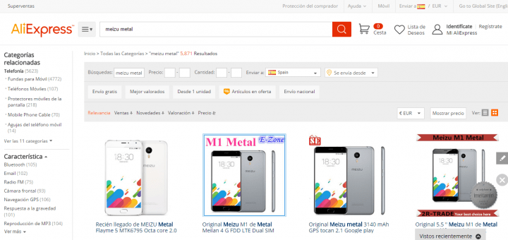 Imagen - 5 webs donde comprar el Meizu Metal