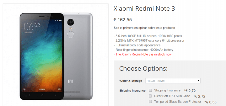 Imagen - Dónde comprar el Xiaomi Redmi Note 3