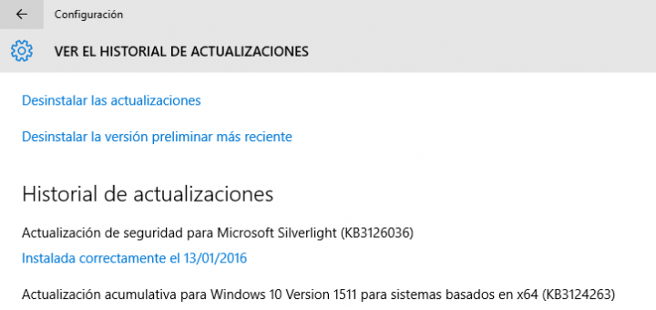 Imagen - La actualización KB3124263 para Windows 10 falla para algunos usuarios