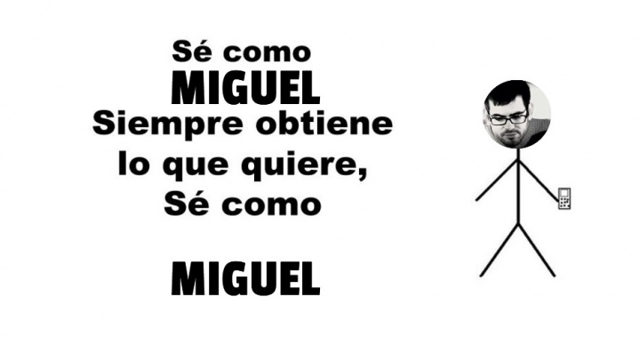 Crea tu propio "Sé como José"