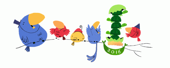 Imagen - Google te desea Feliz Año Nuevo con un Doodle