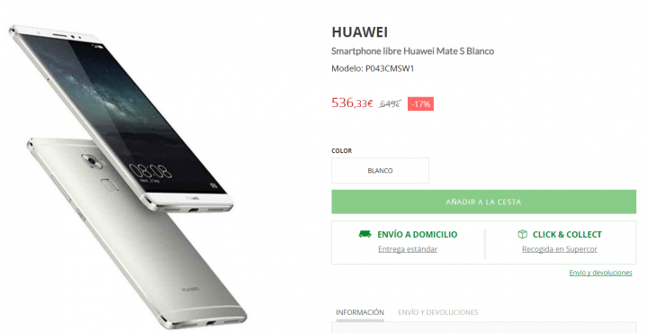 Imagen - 5 tiendas dónde comprar el Huawei Mate S