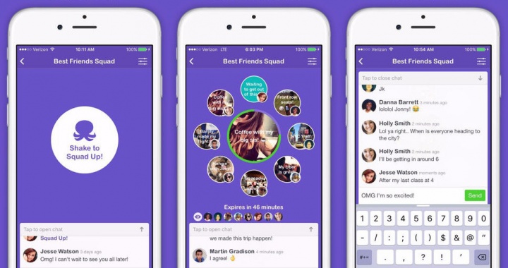 Imagen - Squad, el nuevo Facebook, WhatsApp y Snapchat