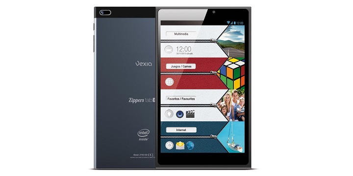 Vexia Zippers Tab i8, un tablet de 8 pulgadas por 79 euros