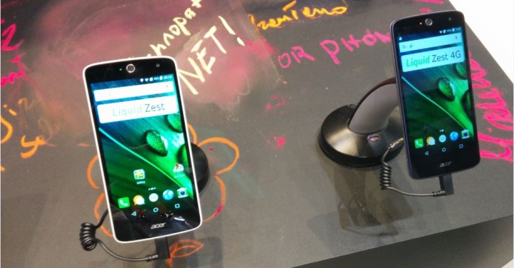 Acer Liquid Zest y Acer Liquid Zest 4G, presentados oficialmente en el MWC