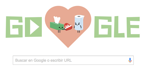 Imagen - Google celebra San Valentín con un Doodle