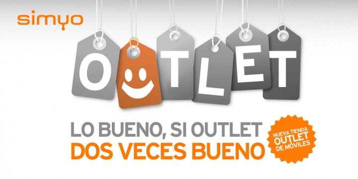 Simyo estrena tienda de móviles Outlet