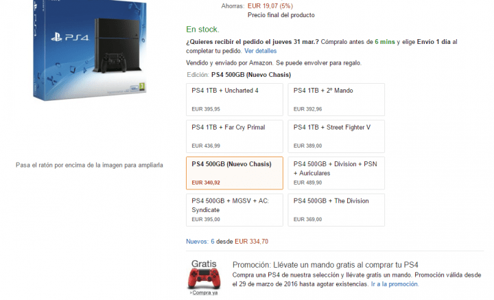 Imagen - Oferta: Compra PlayStation 4 y llévate un segundo mando gratis