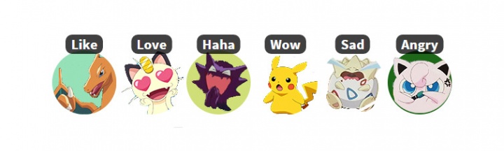 Imagen - Personaliza las reacciones de Facebook con iconos de Pokémon o Donald Trump