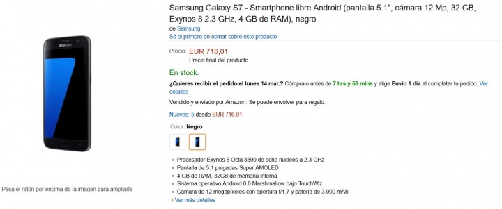 Imagen - Dónde comprar el Samsung Galaxy S7 más barato