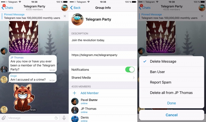 Imagen - Telegram ya soporta grupos de 5.000 personas