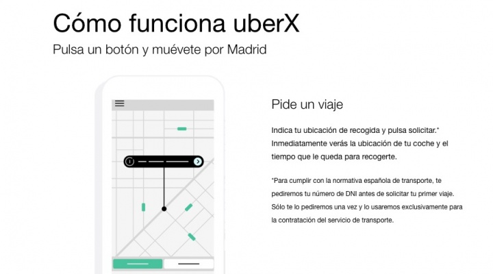 Imagen - Uber llega a Madrid: tarifas