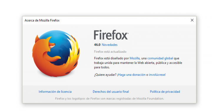 Imagen - Firefox 46 ya está disponible para descargar