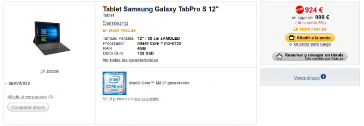 Imagen - Dónde comprar la Samsung Galaxy TabPro S