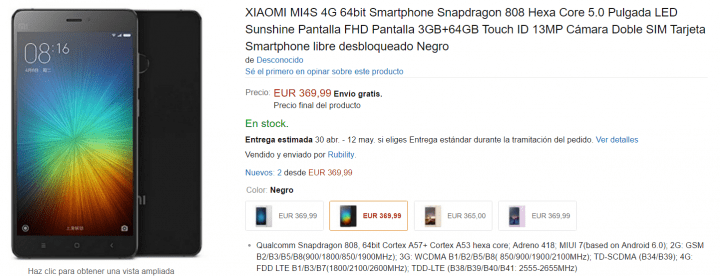 Imagen - Dónde comprar el Xiaomi Mi4s