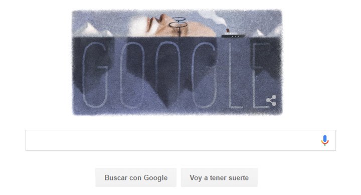 Google celebra con un Doodle el 160 aniversario del nacimiento de Sigmund Freud