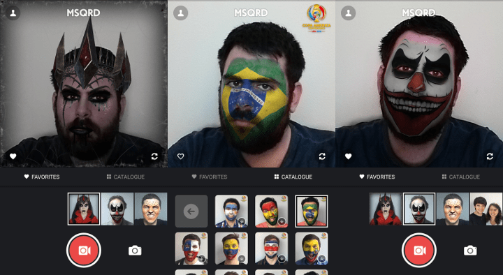 Imagen - MSQRD añade nuevas máscaras de terror y selecciones de fútbol