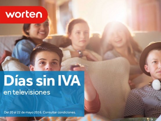 Imagen - Worten celebra los Días sin IVA en televisores