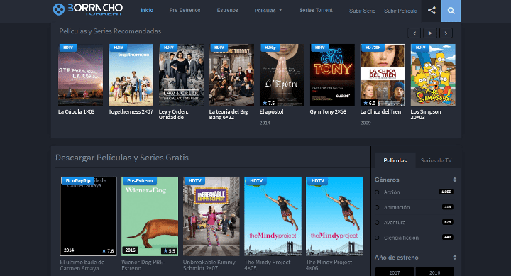 "Borracho de Torrent", una nueva página para descargar torrents en español