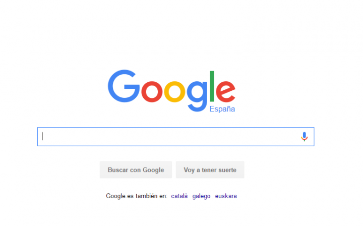 Google Podria Tener Un Fondo Gris En Vez De Blanco