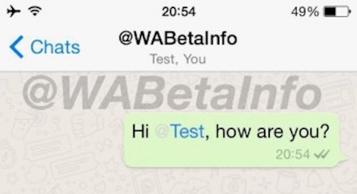 Imagen - WhatsApp soportará emojis gigantes, contestador y menciones