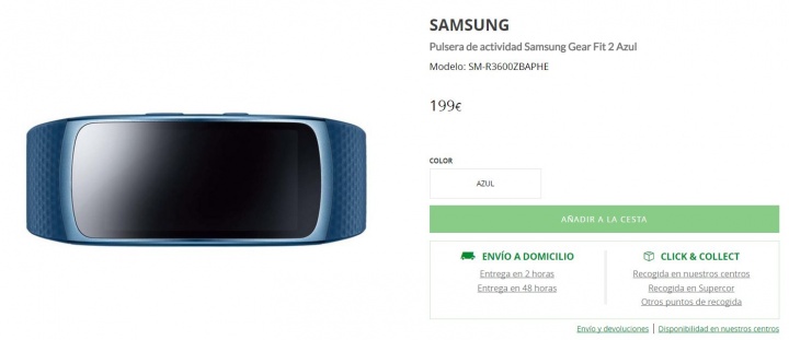 Imagen - Dónde comprar la Samsung Gear Fit 2