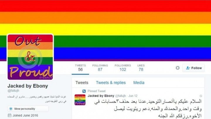 Imagen - Hackean cuentas del ISIS en Twitter para poner la bandera gay