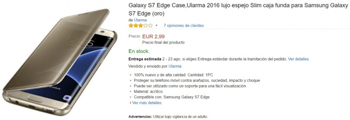 Imagen - 5 fundas para el Samsung Galaxy S7 Edge