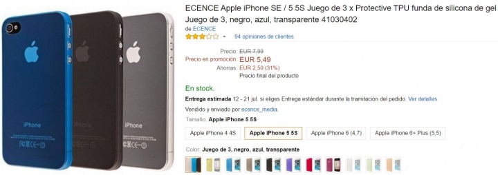 Imagen - 5 fundas para el iPhone SE por menos de 10 euros
