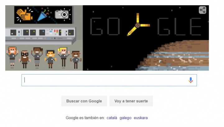 Imagen - Google lanza un Doodle de la Sonda espacial Juno