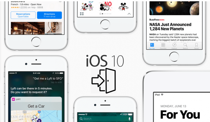 iOS 10 permite acceder a las notas y fotos del dispositivo sin contraseña