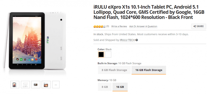 Imagen - Dónde comprar la iRULU eXpro X1s