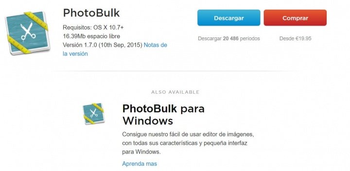 Imagen - Review: PhotoBulk, un sencillo editor de fotografías para OS X