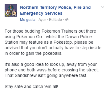 Imagen - Cuidado con Pokémon Go, las autoridades recomiendan jugar con prudencia