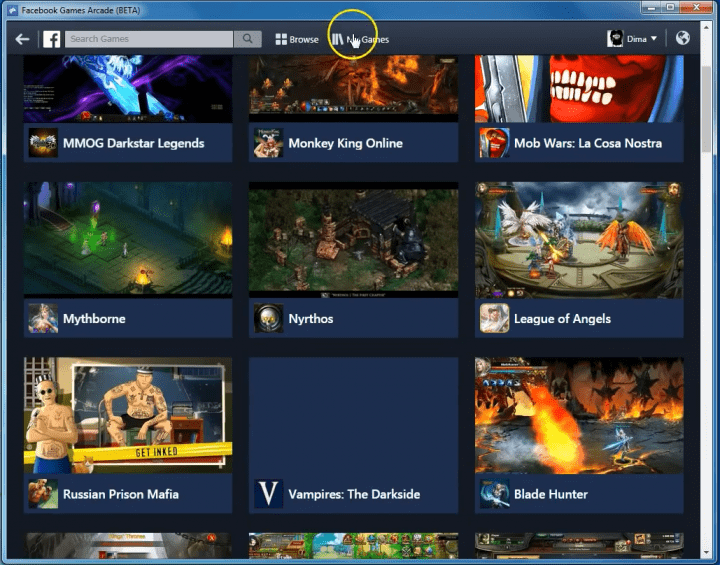 Facebook lanzará una plataforma de videojuegos