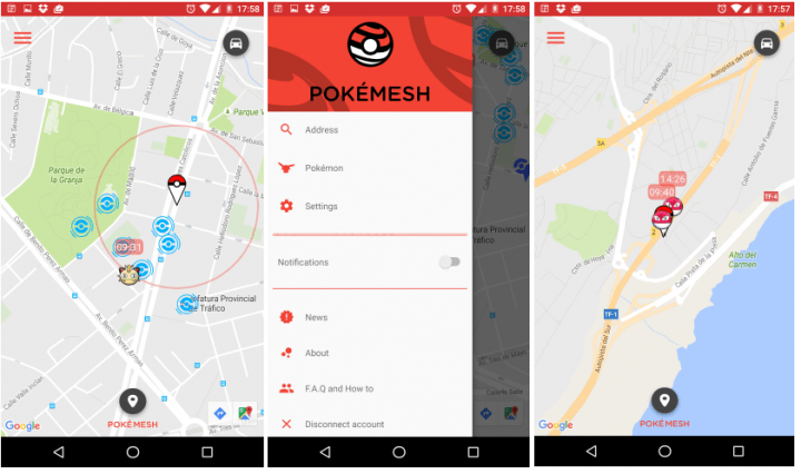 Imagen - PokéMesh y PokéNotify, los dos radares que siguen funcionando en Pokémon Go