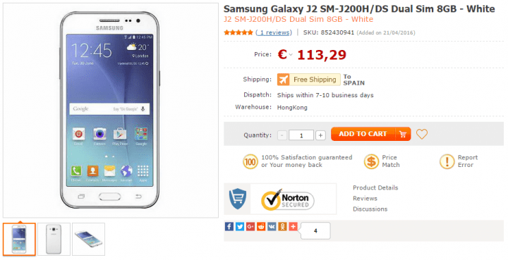 Imagen - Dónde comprar el Samsung Galaxy J2