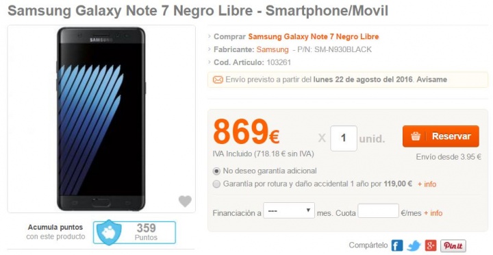 Imagen - Dónde comprar el Samsung Galaxy Note 7