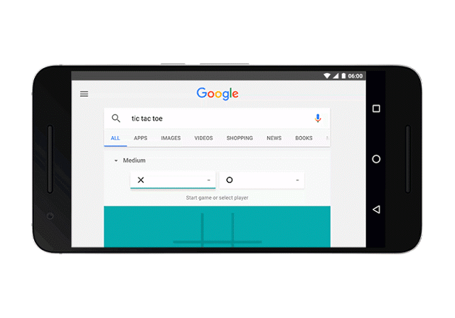 Imagen - Google añade el Solitario y el Tres en Raya a su buscador web