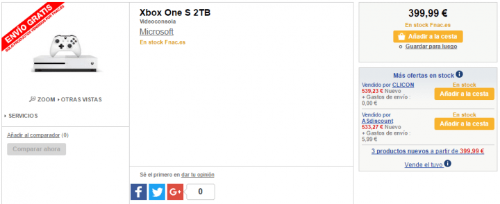 Imagen - Dónde comprar la Xbox One S